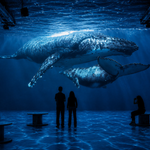 Planète Océan, immersion vers les profondeurs, expérience à l’Atelier des Lumières, image © Culturespaces Studio(1)